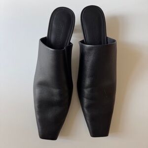Nanushka Heeled Leather Mules